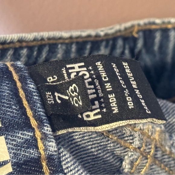 NWT Rewash Jean Shorts Low Pro 7 - Picture 7 of 8